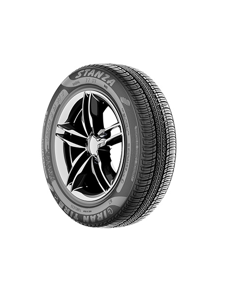IRAN-TIRE-STANZA-01 لاستیک ایران تایر گل STANZA سایز 165/80R13 - Image 1