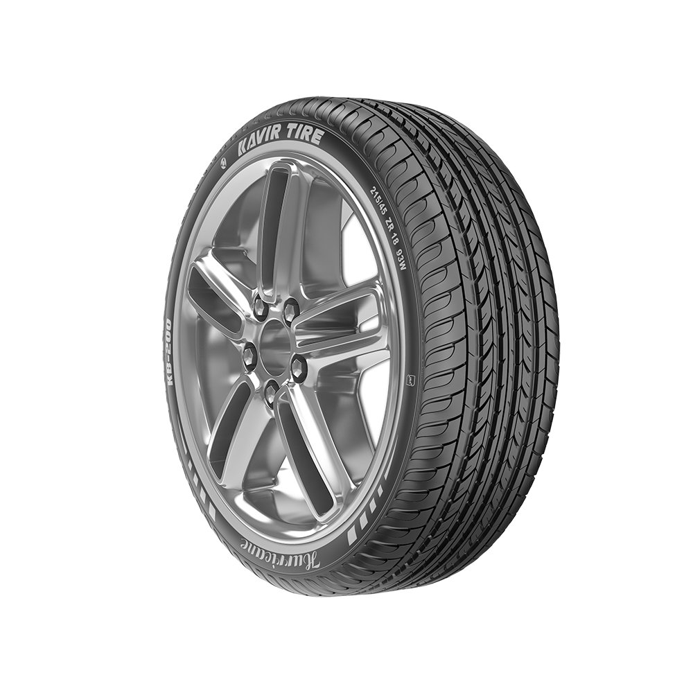 KAVIR-TIRE-HURRICANE-KB200-01 لاستیک کویر تایر گل HURRICANE KB200 سایز 215/45ZR18 - Image 1